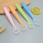 Best Baby Silicone Feeding Spoon
