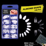 Transparent Fake Nails Kit – Acrylic & Artificial Nail Set - Image 2