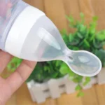 Easy Feeding with Silicone Baby Spoon Feeder - Image 2