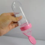 Easy Feeding with Silicone Baby Spoon Feeder - Image 3