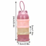 Baby Milk Powder Container with Divider & Dispenser - Image 2