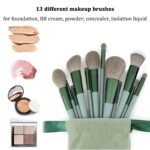 Complete Make Up Brush Set for Face & Eyes - Image 7