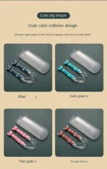 Soft Silicone Baby Spoon with Case - Image 2