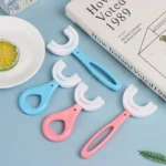 Kid's U-Shaped Baby Toothbrush Set - Image 4