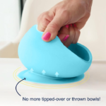 Baby Suction Bowl Set with Spoon & Fork - Image 2
