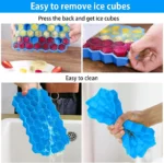 Durable Silicone Ice Cube Trays - Image 3