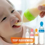 Easy Feeding with Silicone Baby Spoon Feeder - Image 5