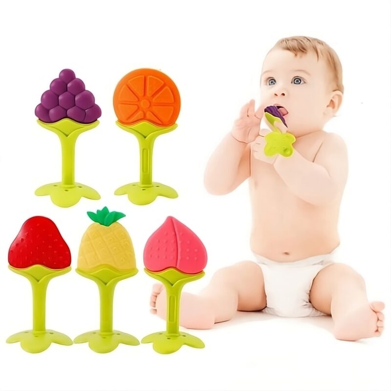 Fruit Shape Silicone Baby Teether
