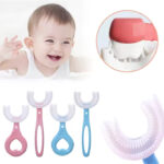 Kid's U-Shaped Baby Toothbrush Set
