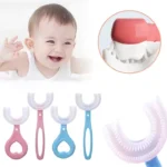 Kid's U-Shaped Baby Toothbrush Set