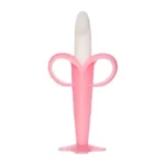 Banana Shape Silicone Baby Teether - Image 5