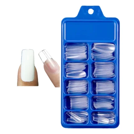 Transparent Square False Nails Set
