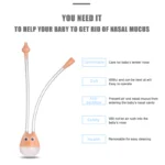 Baby Nasal Aspirator & Effective Nose Cleaner Pump - Image 3