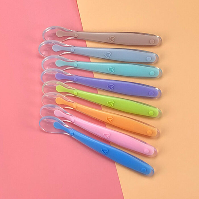 Best Baby Silicone Feeding Spoon - Image 5