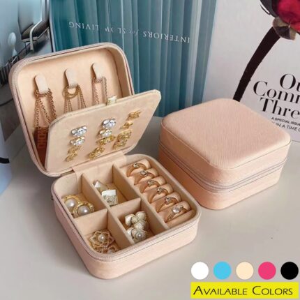 Double Layer Jewelry Box Organizer