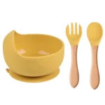 Baby Suction Bowl Set with Spoon & Fork - Image 10