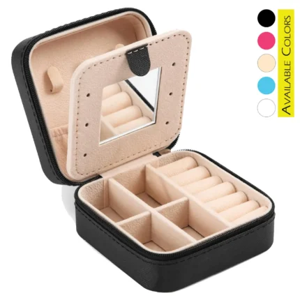 Portable Jewelry Box for Girls