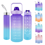 Gradient Water Bottles Set