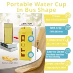 Best Water Bottle for School Kids – BPA Free Leakproof Plastic Bottle | Premium Quality Made in China - Image 5