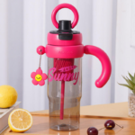 Premium Quality Water Bottle with Straw – BPA Free Leakproof Bottle with Strong Strap for School & College - Image 4