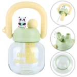 Kids Sipper Beaker Bottle Baby Feeder Trainer | Airtight Leakproof | Cute Rabbit Design | For Boys & Girls Infants - Image 5