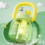 Kids Sipper Beaker Bottle Baby Feeder Trainer | Airtight Leakproof | Cute Rabbit Design | For Boys & Girls Infants - Image 4