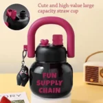 Baby Sipper Water Bottle for Toddler Kids | Anti-Spill Sippy Cup with Soft Silicone Straw - Image 10