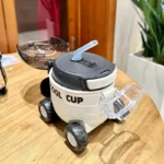 550ML Cartoon Car Water Bottle for Kids | Leakproof Straw Bottle for School & Outdoor Use - Image 11