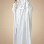 Saudi Jilbab - White