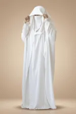 Saudi Jilbab - White