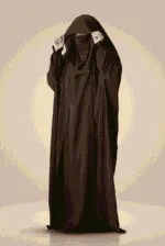 Saudi Jilbab - Dark Brown