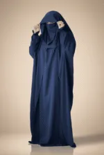 Saudi Jilbab - Navy Blue