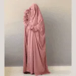 Saudi Jilbab - Pink - Image 2