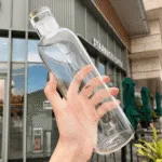 Water Bottle with Time Scale | Transparent Plastic Bottles