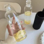 Water Bottle with Time Scale | Transparent Plastic Bottles - Image 3