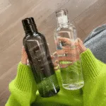 Clear Glass water bottle with Time Scale - Image 3