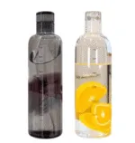 Clear Glass water bottle with Time Scale - Image 5
